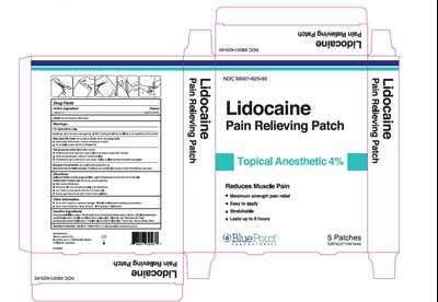 Lidocaine Pain Relieving Patch 5 Patch CARTON Rev 0425.jpg Carton - Lidocaine Pain Relieving Patch 5 Patch CARTON Rev 0425